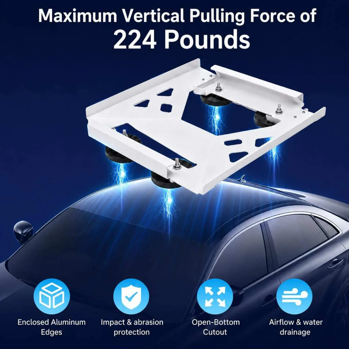 All weather vehicle installation